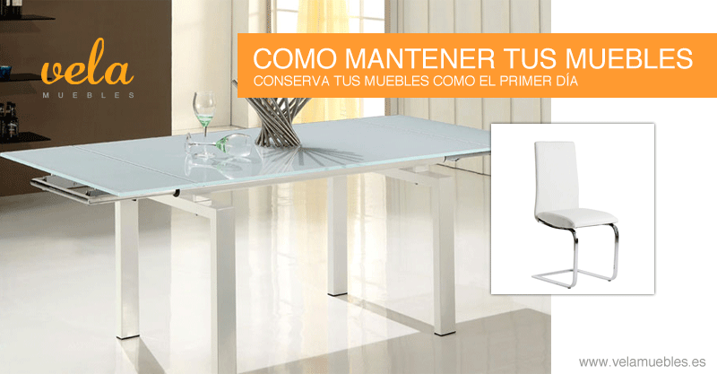 Mantenimiento de muebles como nuevos