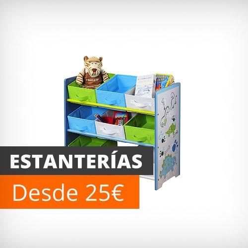 Estanterías infantiles originales