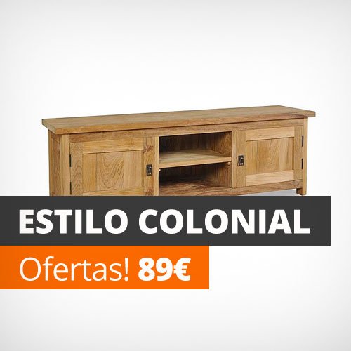 Mueble salon colonial