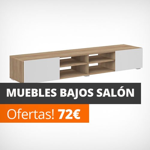 Muebles bajos de salon