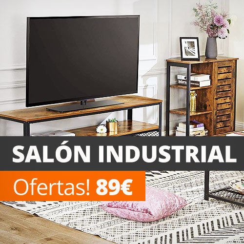 Muebles salón industrial