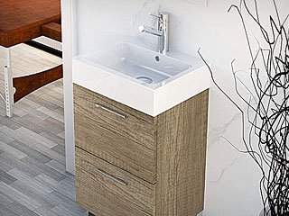 mueble de baño pequeño