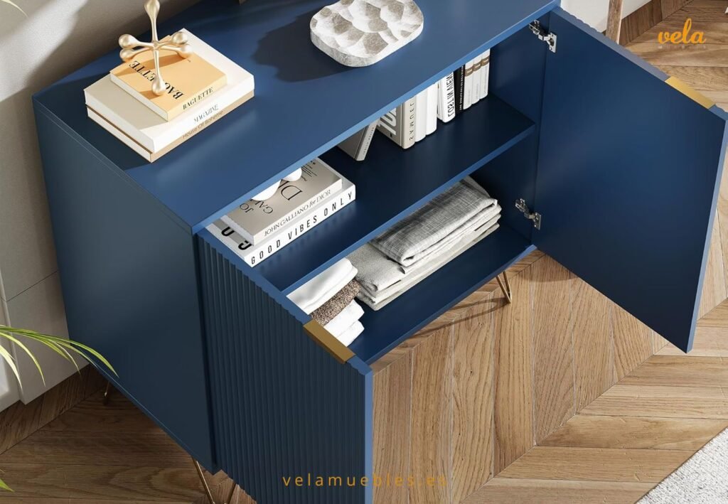 aparador azul marino