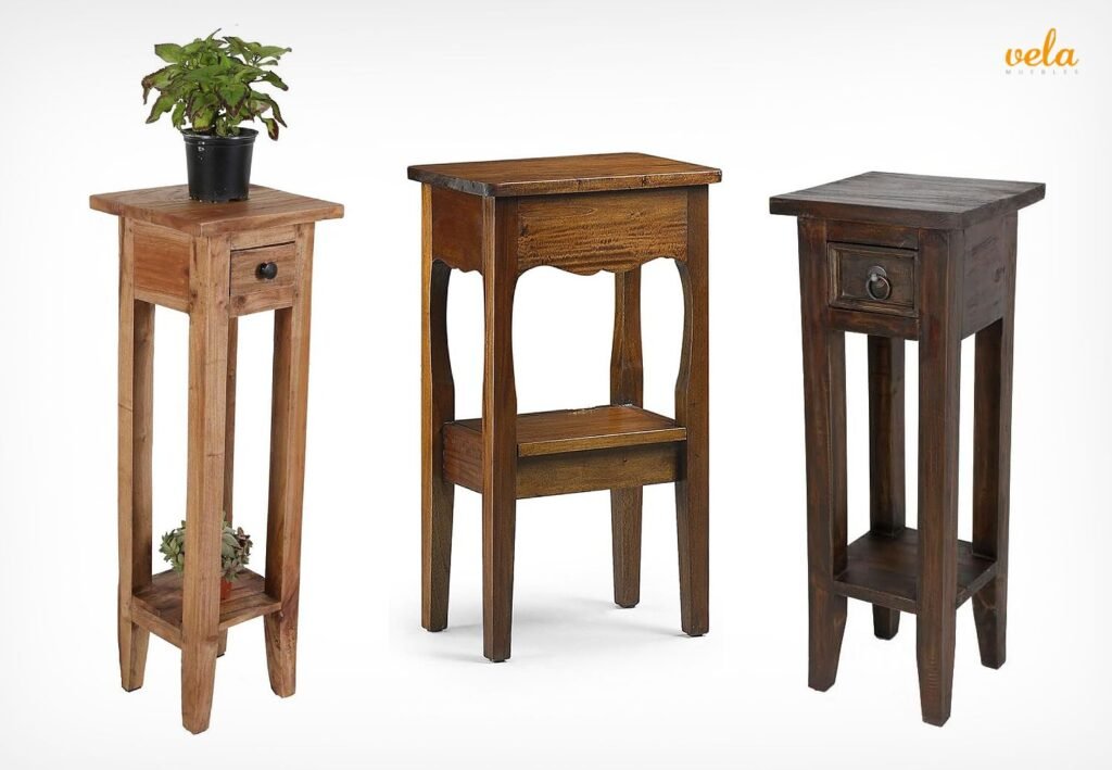 mueble mesa telefonera antigua