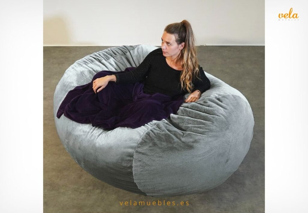 puff gigante para dormir