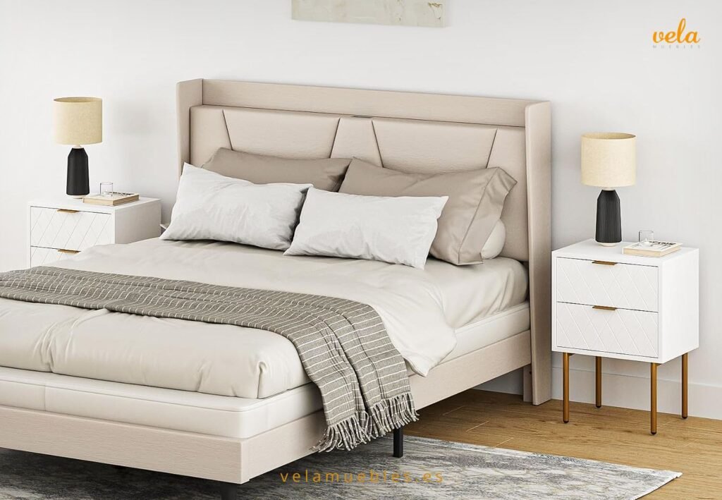 mesitas de noche mid century