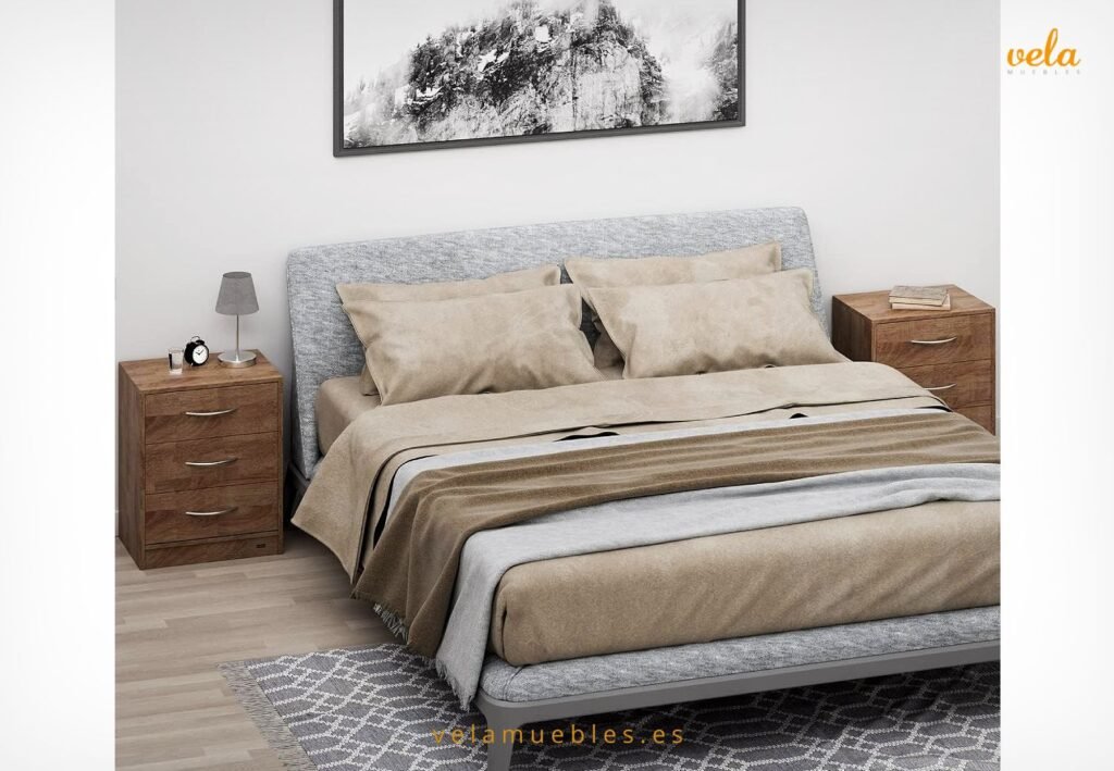 mesitas de noche roble