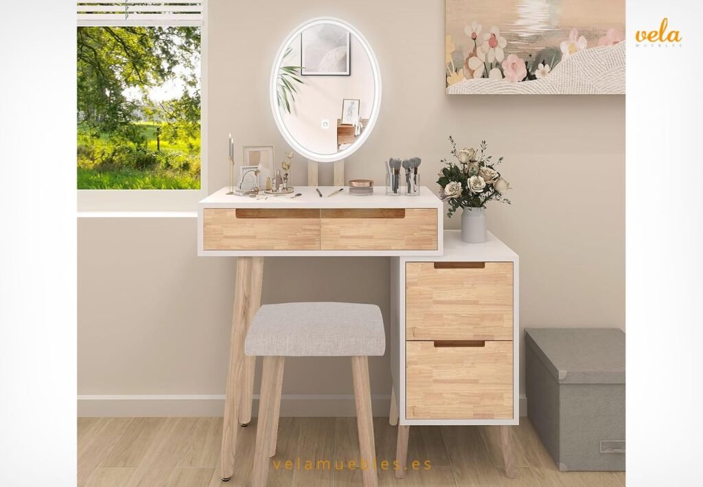 mesitas de noche tocador