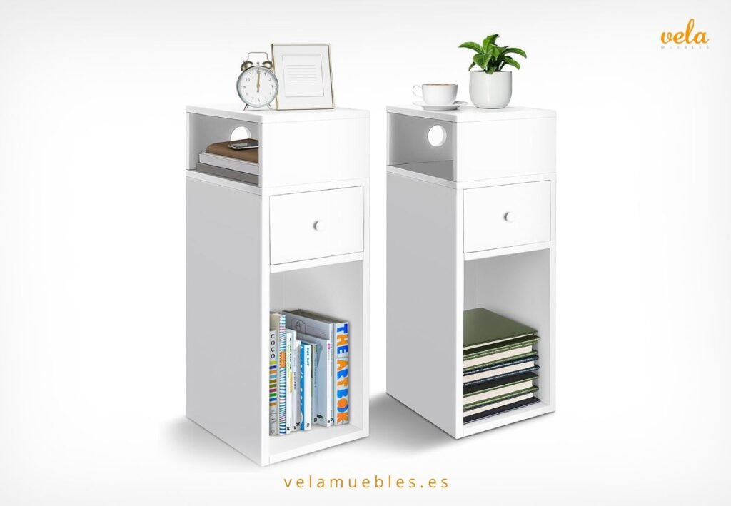 Mesitas de noche 25 cm ancho