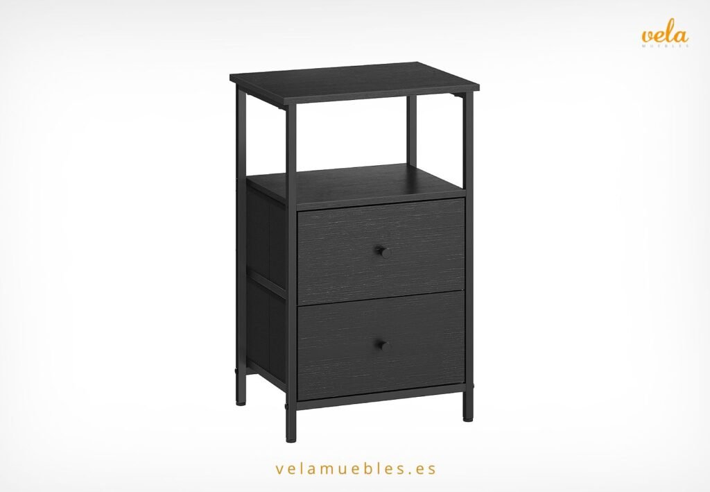 mesita de noche negra recomendada