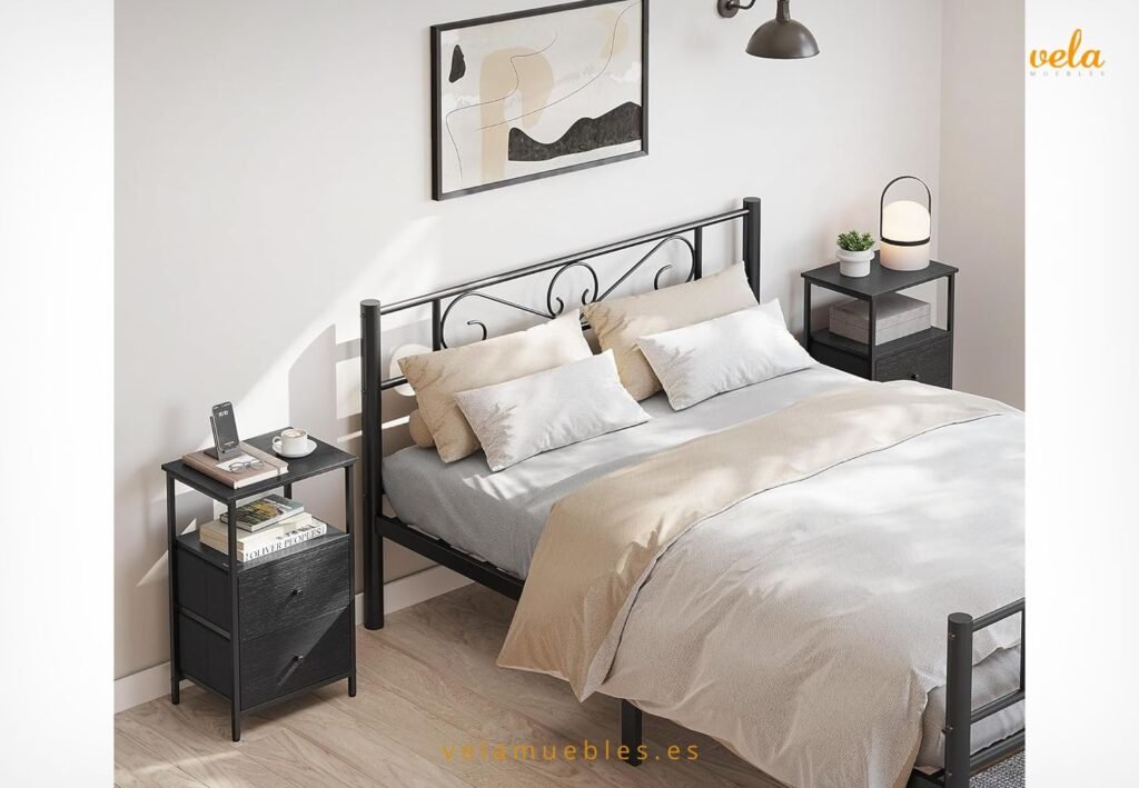 mesitas de noche negras