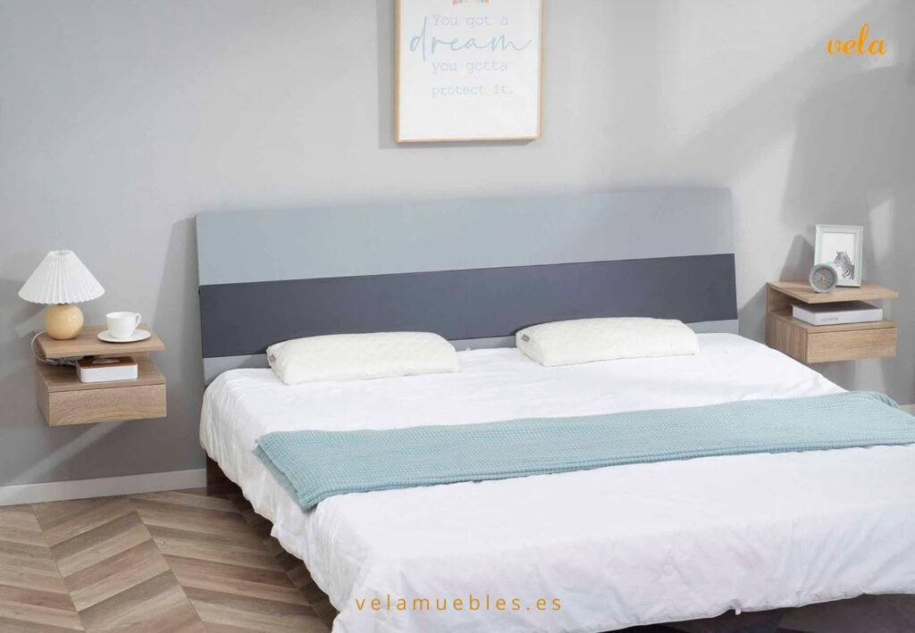 mesitas noche madera natural